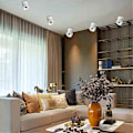 Miniatyrbilde 4 av 4: 360 Justerbar LED Takspot - Overflate Montert COB Belysning