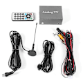 Miniatyrbillede 5 af 5: Bilmobil Video Analog TV Modtagerboks Holdbar I Bil Dvd