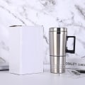 Miniatyrbillede 2 af 5: Bærbar Bilstøvsuger Rejsekop Rustfrit Stål Elektrisk Kedel Thermo