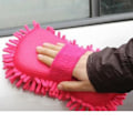 Miniatyrbillede 1 af 2: Auto Soft Chenille Svampe Hånd Handsker Bilvask Børst