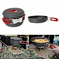 Miniatyrbillede 3 af 5: 3-4 Person Kogegrej Camping Kogegrej Gryder Pander Kedel