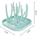 Miniatyrbilde 4 av 4: 1 stk Flaskedrypptre, sammenleggbar babyflasketørker, flasketørker, sammenleggbar flaskeskaft