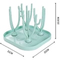 Miniatyrbillede 4 af 4: 1 stk. Flaske Drypstativ, Foldbar Babyflaske Tørrestativ, Flaske Afdrypningsstativ, Foldbar Flaske Stang