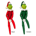 Pikkukuva 3 / 5: Grinchin Nukke Kestävä Grinch-Nukke Leikkiä Varten Pojille Ja Tytöille Red