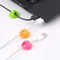 Miniatyrbillede 1 af 4: 6 stk. Multifunktionelle Silikon Kabel Drop Wire Holder