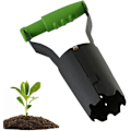 Miniatyrbilde 1 av 5: Hagepæreplanteringsverktøy for å grave/fylle hull, pæretransplanter, atomisk planting, jordfri