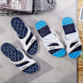 Miniatyrbild 4 av 5: Sommarsandaler för par, inomhustofflor, hem och utomhus