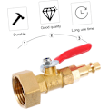 Miniatyrbillede 3 af 8: Udblæsningskobling Adapter Slangekoblinger Hurtigudløsning til Sprinklersystemer Anti-deformation