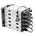 Miniatyrbillede 2 af 5: 4-pins IDE til 5 SATA Splitter - Strømkabel 1 til 5 Bærbar SATA Forlængerkabel