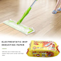 Miniatyrbilde 2 av 5: Engangs Mikrofiber Elektrostatiske Gulvkluter For Flat Swivel Mop Multi Tilpasning Rengjøringskluter D-yuhao