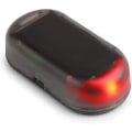Miniatyrbilde 1 av 5: Solcelled Bilalarm LED-lys, Simulerer Sikkerhetssystem Advarsel Tyveri Blinkende Lampe