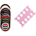 Miniatyrbild 4 av 5: 43-delars nagelkonstset för DIY-målning, polering och design