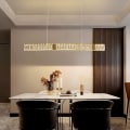 Miniatyrbillede 5 af 5: 100cm Hængende Lanterne Design Lampe Rustfrit Stål Moderne