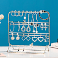 Miniatyrbild 5 av 5: Smyckestativ, Metallörhängeorganisatör, Vacker Halsbandshållare Armband Display, Smycken Org-haoyi-yuhao