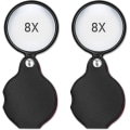 Pikkukuva 1 / 5: 2 kpl 8x Pieni Tasku Luppi Premium Taittuva Mini Luppi