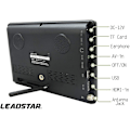 Miniatyrbillede 5 af 5: 7 Tommer Bærbar TV DVB-T2 ATSC ISDB-T Digital Analog Bil TFT