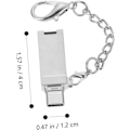 Pikkukuva 4 / 8: 1kpl Typec-kortinlukija Type c Micro -kortinlukija Kortti avaimenperäsovittimella USB-sovittimet