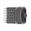 Miniatyrbild 5 av 5: 1-8s Lipo Li-ion Fe Batterispänningstestare Buzzerlarm