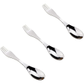 Miniatyrbilde 1 av 5: Rustfri Spork i Rustfritt Stål for Camping