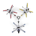 Miniatyrbillede 3 af 5: Gul 3-kanals Mini Helikopter med Gyroskopisk Styring RC