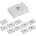 Miniatyrbilde 1 av 5: 10 stk M8 T-spormutter, Aluminium glidende T-mutter, 30*23*7.8mm, M8 T-spor sklie, For trebearbeiding verktøy spor feste, versailles
