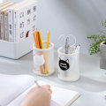 Miniatyrbild 4 av 5: Stor Pennskål, Penselhållare, Sminkborsthållare, Förvaring, Present, Kontorsmaterial för Pojkar, Flickor, Studenter Black