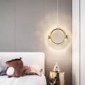 Miniatyrbilde 4 av 5: LED-pendellampe 20 cm, lanterndesign, metall, moderne