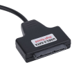 Miniatyrbillede 4 af 5: USB 2.0 til 1.8 tommer 7+9 16-bens Micro SATA HDD Adapterkabel