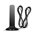 Miniatyrbillede 1 af 5: Gsm 4g 5g Antenne 600-6000mhz 12dbi Høj Gain Omni Magnetisk Base Antenne Til Cpe (ts9)