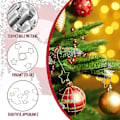 Miniatyrbilde 4 av 5: 80 stk Juleris Henger Stjerne Ornament Metall