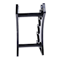 Miniatyrbillede 2 af 5: Pen Display Holder Akryl Stativer Makeup Stativ Organizer Holder 6-lags. (sort) (1 stk)