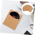 Pikkukuva 4 / 8: CD-kantolaukku 50 kpl CD-kotelo Kraft-paperista CD/DVD-säilytykseen, tukeva ja helppokäyttöinen