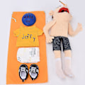 Miniatyrbild 5 av 5: Jeffy Dock Puppet Jeffy Hand Puppet Plysch Leksak Fylld Dock Barnfödelsedagspresent Leksak
