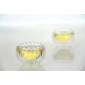 Miniatyrbilde 4 av 5: 4 stk Dobbeltlags Varmebestandig 50ml Glass Vannkopp