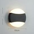 Pikkukuva 3 / 5: Ulkoseinävalaisimet Moderni Metalli 220-240v 20W