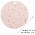 Miniatyrbilde 2 av 3: Varmeisolerende Pute Kjøkken Silikonmatte Servise Grytekluter (2 stk grå, rosa)