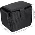 Miniatyrbillede 8 af 8: 2 stk. Polyester Linsepose Taske til Dslr Kamera Linse Vandtæt Stødsikker Slr Etui Beskyt Dit Udstyr