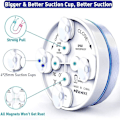 Miniatyrbilde 3 av 5: Undervannslys 4stk 13 LEDer RGB LED Neddykbare Lys RF
