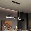 Miniatyrbillede 1 af 5: LED-hængelampe Køkkenø-lampe Cirkelring Design