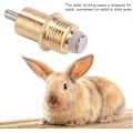 Miniatyrbild 3 av 5: 20 st Kaninvattennipplar Gnagare Dricksventil Automatisk Kanin Gnagare Fjäderfä Vattensystem Nippel För Kanin