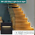 Pikkukuva 5 / 5: 5W Ulkoseinävalaisin LED Vedenkestävä IP65 Lamppu AC/DC12V