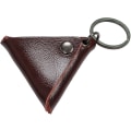 Miniatyrbillede 1 af 5: Guitar Picks Holder Trekantformet Læder Pick Opbevaringspose