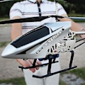 Miniatyrbilde 3 av 5: 3.5ch 80cm Høy Kvalitet Ekstra Stor Fjernstyrt Fly Crash-resistent Fjernstyrt Utendørs Fly Helikopter A red1Backup battery