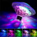 Pikkukuva 5 / 5: Ulkoilma kelluva vedenalainen valo vedenpitävä RGB upotettava