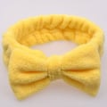 Miniatyrbillede 1 af 5: Kvindernes Piger Coral Fleece Bue Pandebånd Leopard Stribet