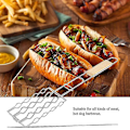 Miniatyrbillede 5 af 5: Grillkurv til Pølser og Hotdogs - Barbecue Netklip