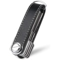 Miniatyrbilde 1 av 5: Lær nøkkelring | Nøkkelringer for menn | Avtakbar nøkkelring | Lomme smart nøkkelbrikke, stilig gaveeske (c