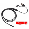 Miniatyrbillede 5 af 5: 7mm 6LED Vandtæt USB Type-C Endoskop Inspektion