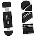 Miniatyrbilde 4 av 8: Micro Usb-skriver Usb c Minnekortleser Usb-c-skriver Laptop-konverter Multifunksjonell kortleser