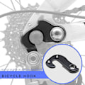 Miniatyrbilde 5 av 5: Sykkel Bakmekanisme Henger Haker Drop Out Adapter